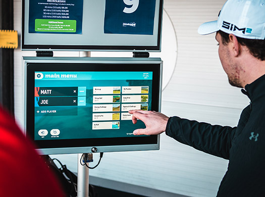 toptracer software at one stop golf